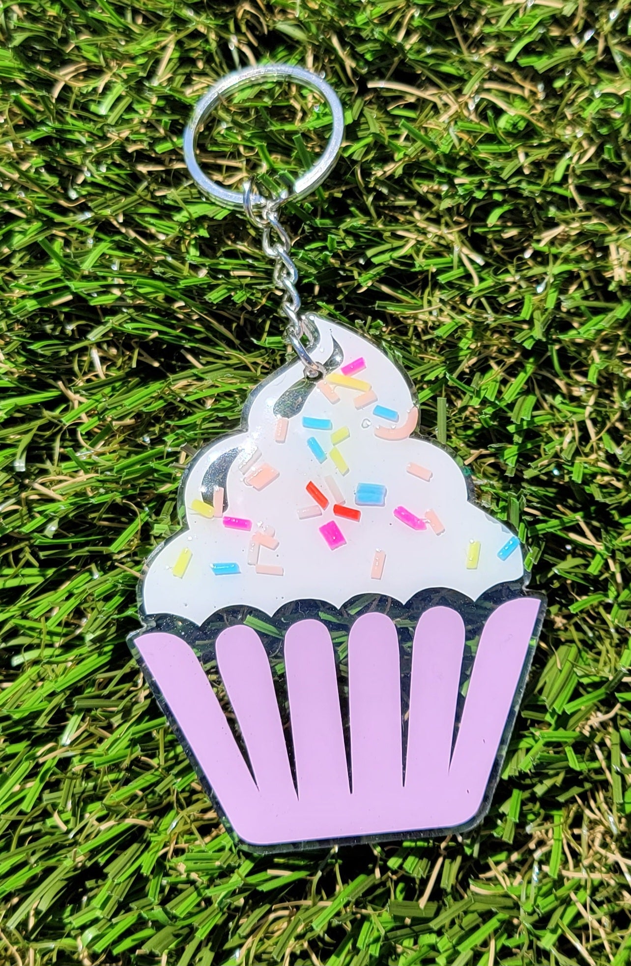 Cupcake Keychain