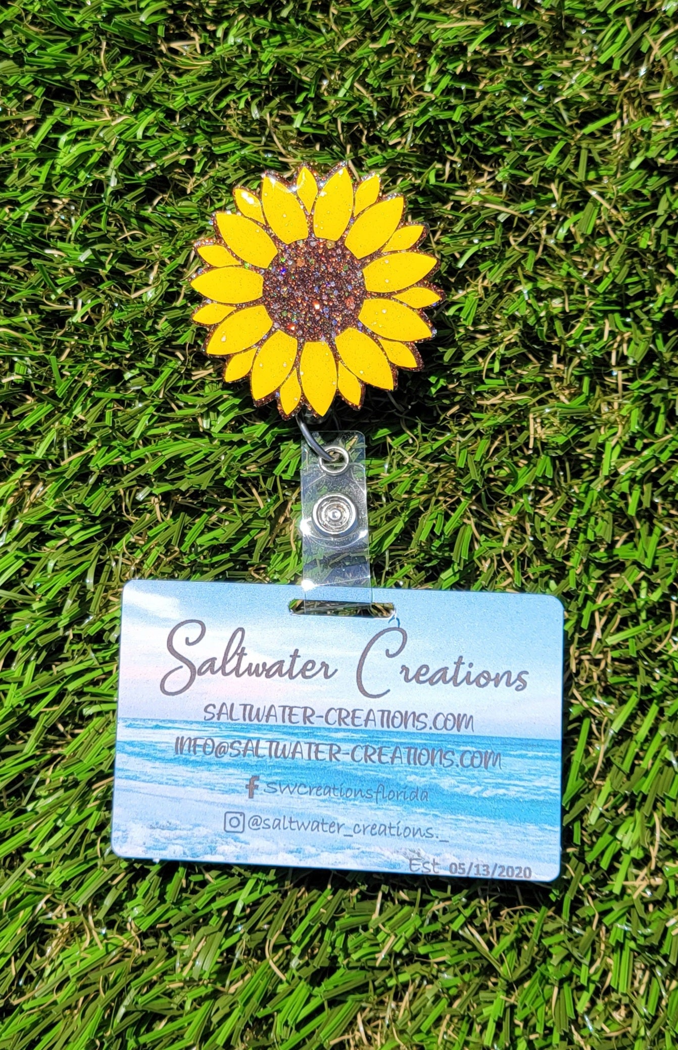 Sunflower - Badge Reel
