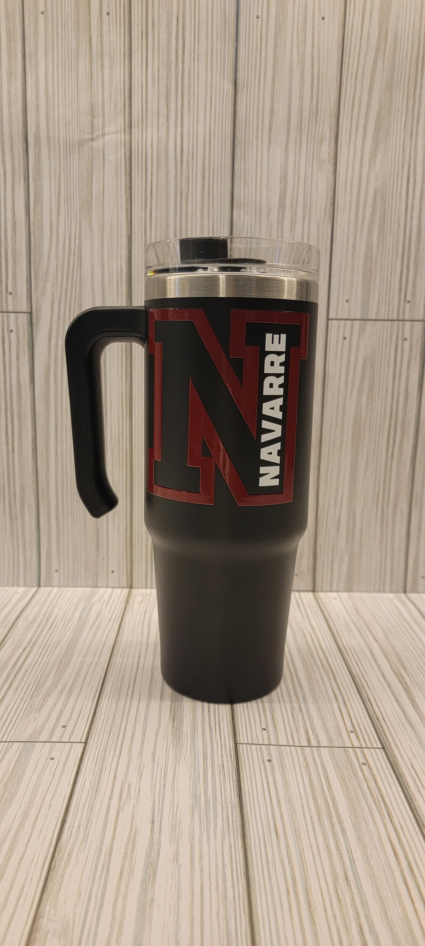 Navarre Handle Tumbler 30oz- Black