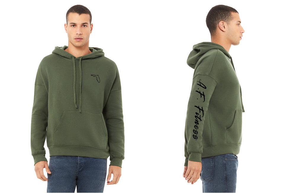AF Fitness Pullover Hoodie - Green