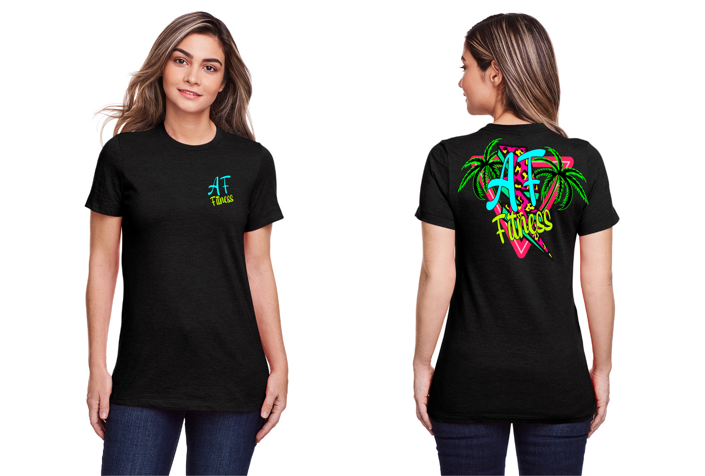**LIMITED EDITION** A.F. Fitness Neon Sign T-Shirt