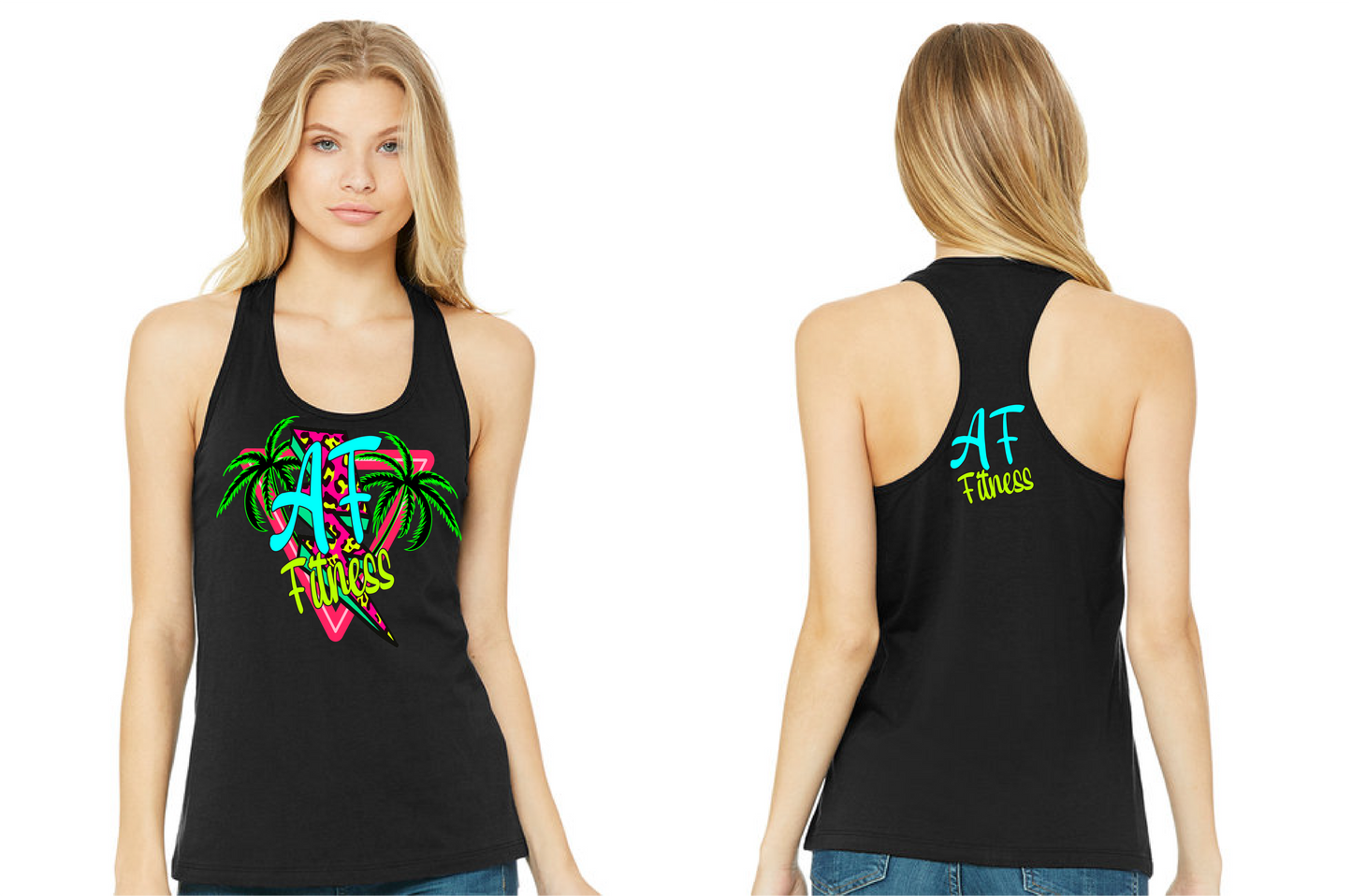**LIMITED EDITION** A.F. Fitness Neon Sign Tank Top