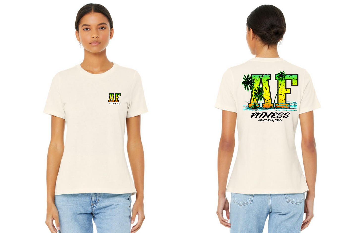 **LIMITED EDITION** A.F. Fitness Tropical Sunset T-Shirt