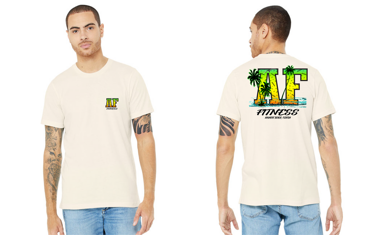 **LIMITED EDITION** A.F. Fitness Tropical Sunset T-Shirt