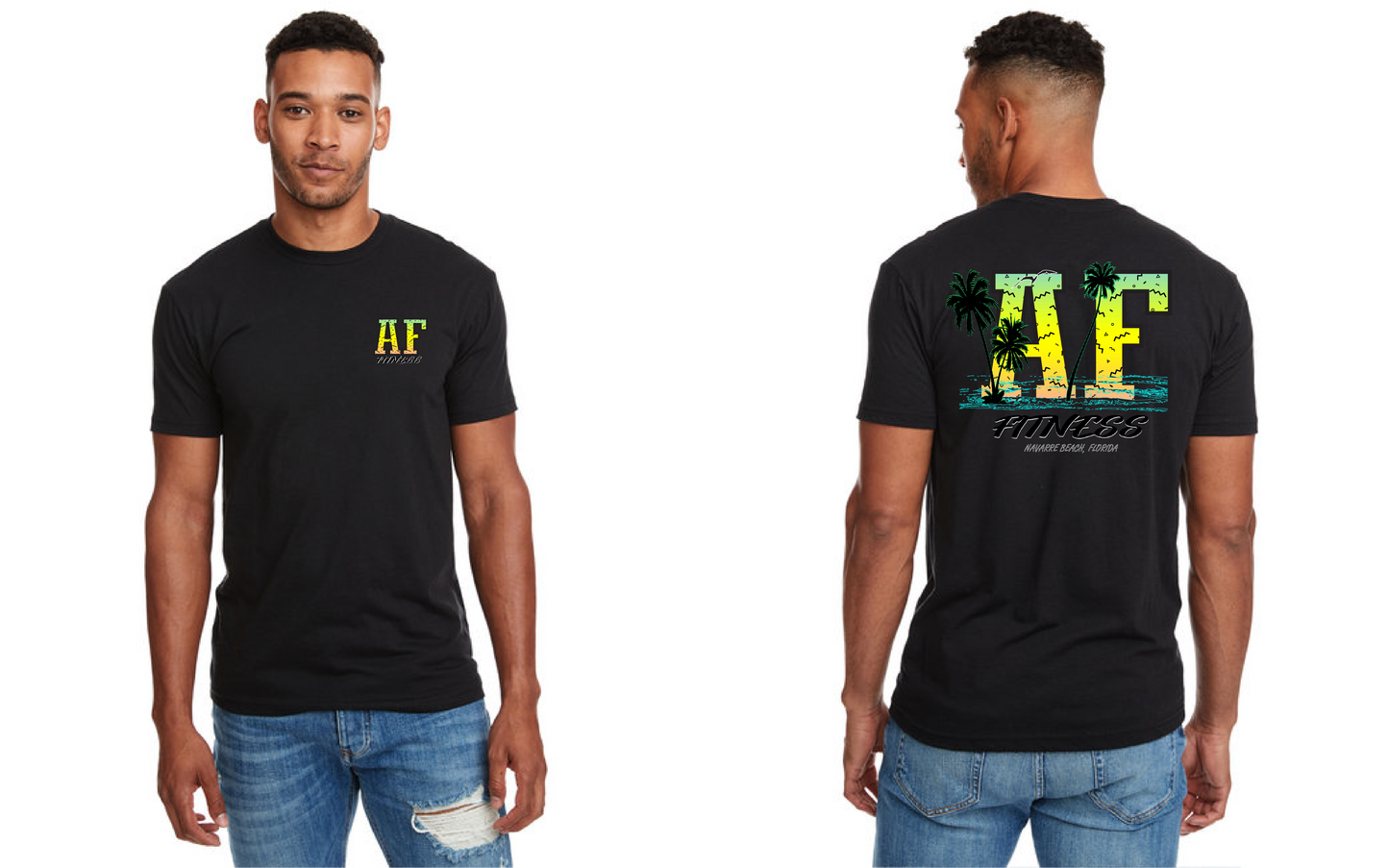 **LIMITED EDITION** A.F. Fitness Tropical Sunset T-Shirt