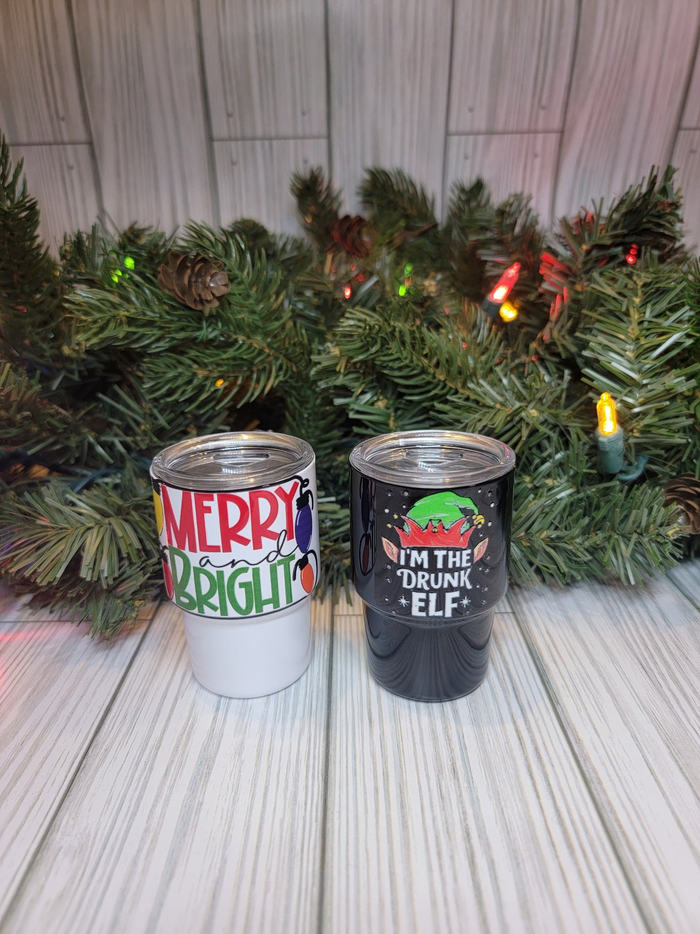 3oz Shot Glass Christmas Saying