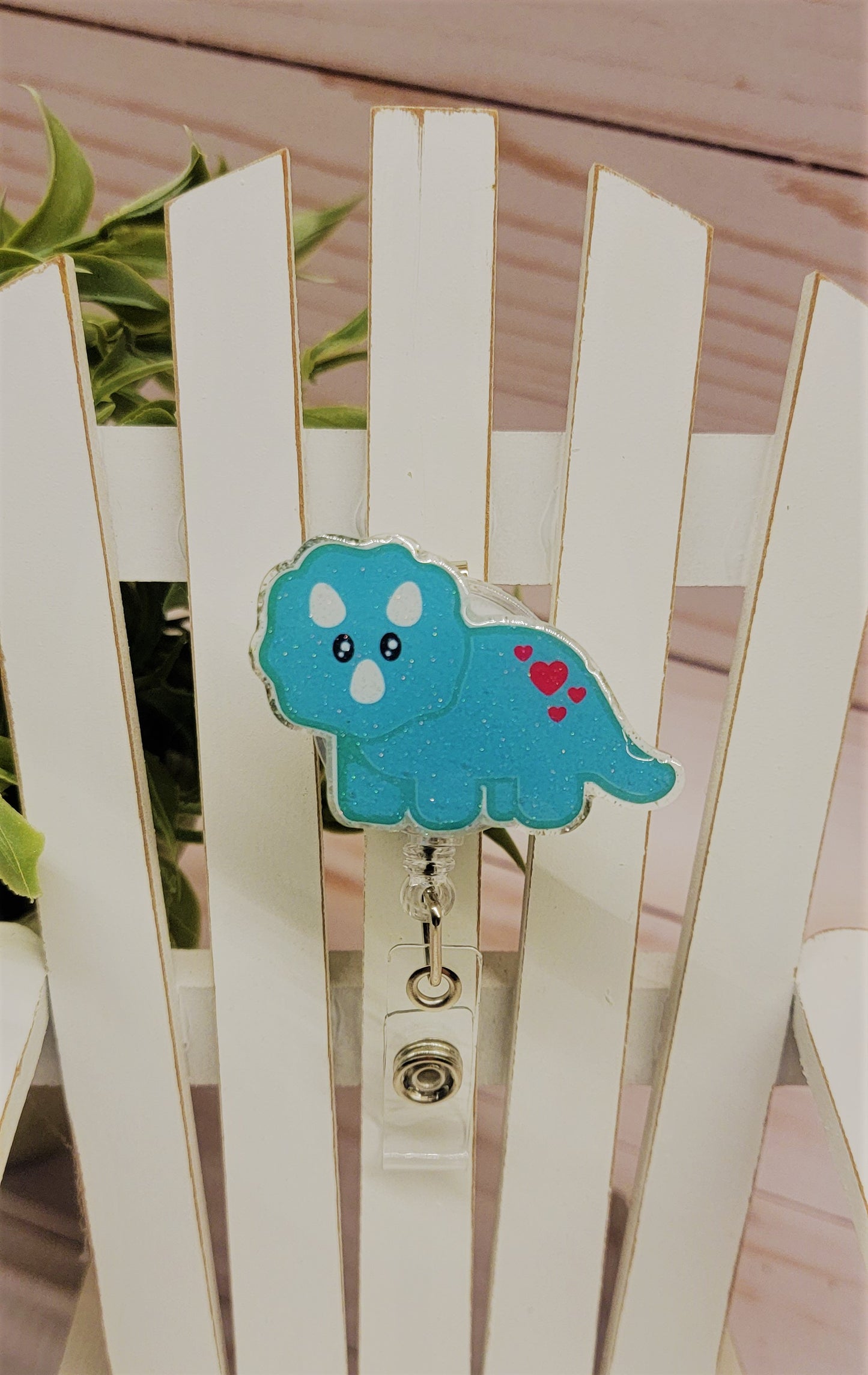 Triceratops Baby - Badge Reel