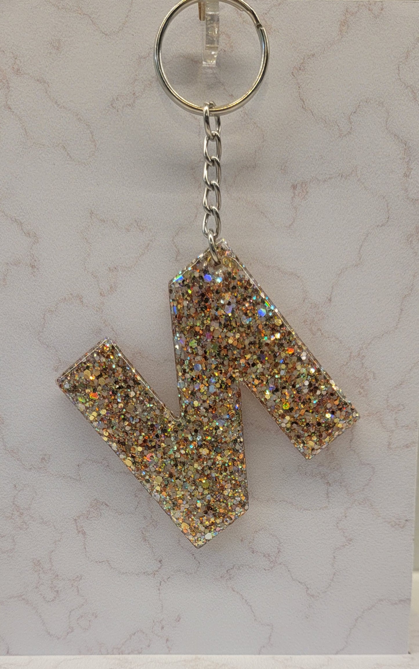 "Navarre" keychain Gold