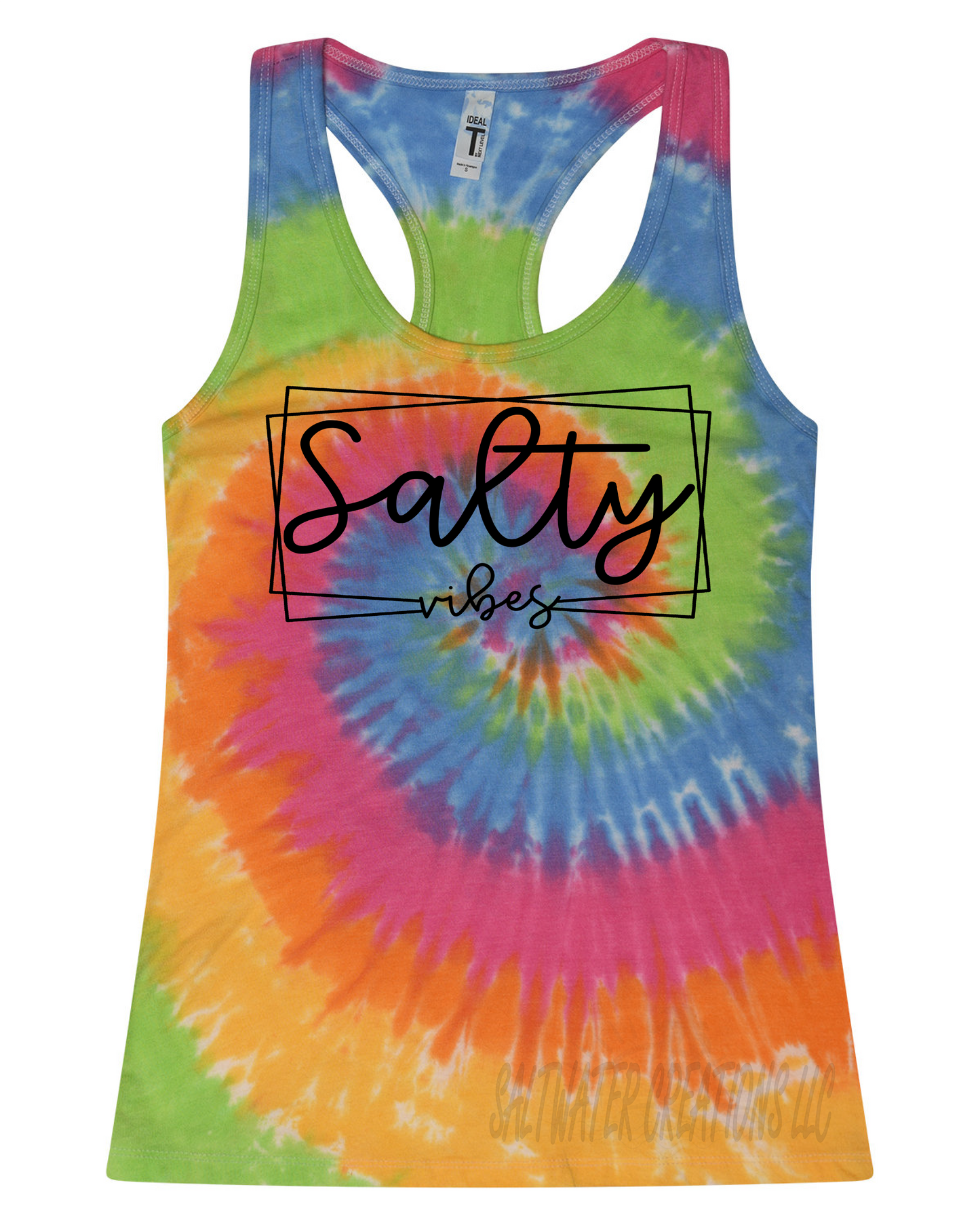 Salty Vibes Tie Dye Tank