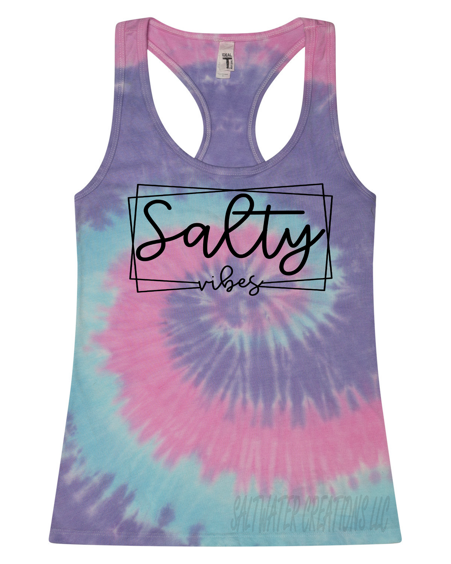 Salty Vibes Tie Dye Tank