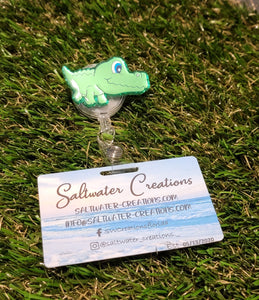 Alligator - Badge Reel
