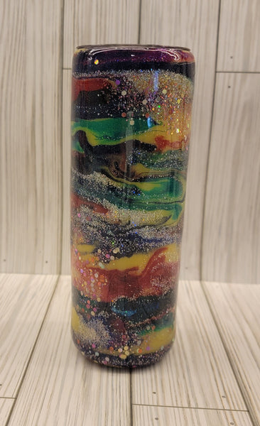 Glow Swirl/Glitter Tumbler
