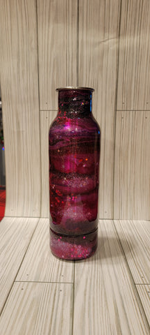 Pink Swirl Bottle Holder