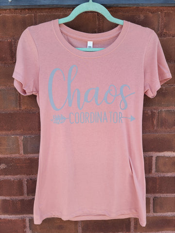 Chaos Coordinator Fitted T-Shirt - Ready To Go